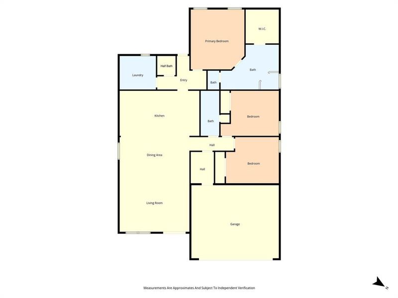 2D floor plan layout of this home in , Woodway, TX (Image 3).
