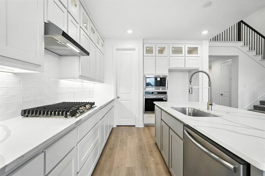 Furnished interior view inside a new home in Sonoma Verde: 60ft. lots, McLendon-Chisholm (Image 12).