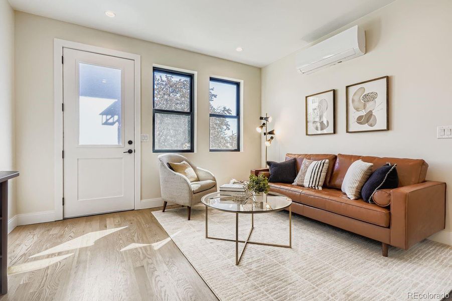 Furnished interior view inside a new home in , Denver (Image 5).