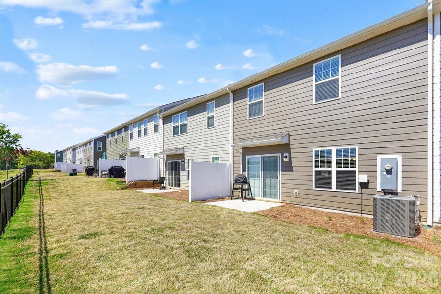 Exterior details and patio area of a home in , Stanley (Image 26).