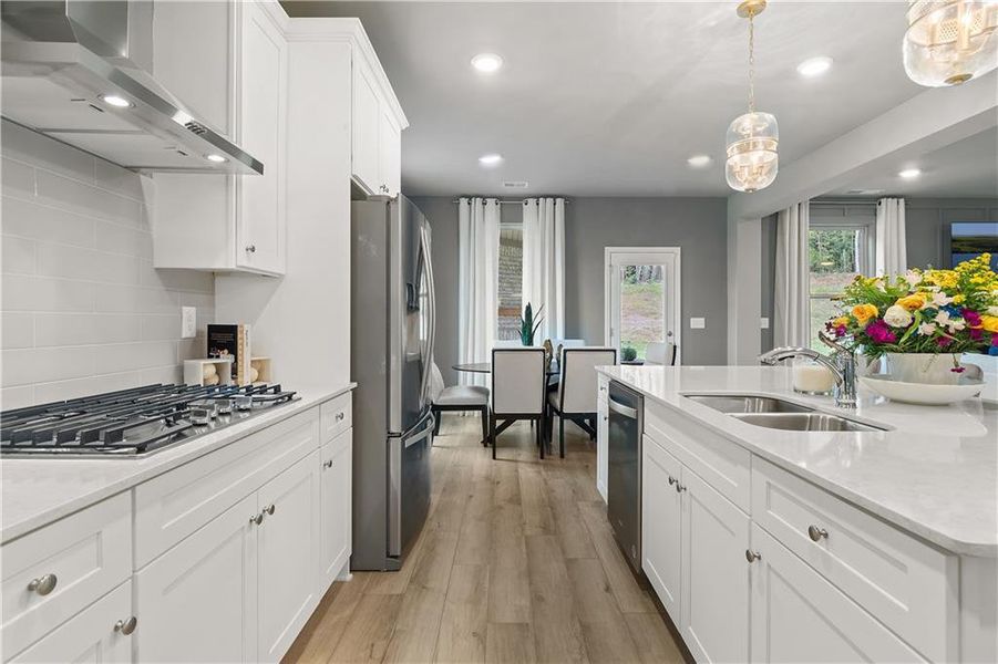 Furnished interior view inside a new home in Northcroft, Loganville (Image 36).