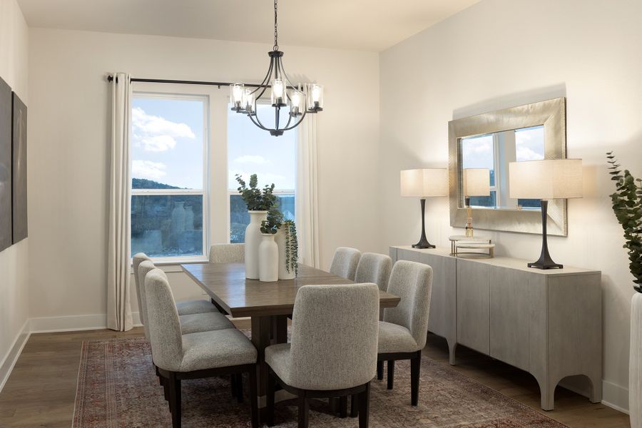 Representative furnished interior of a home built from the Sisterdale by Beazer Homes in Highland Estates, San Antonio (Image 8).