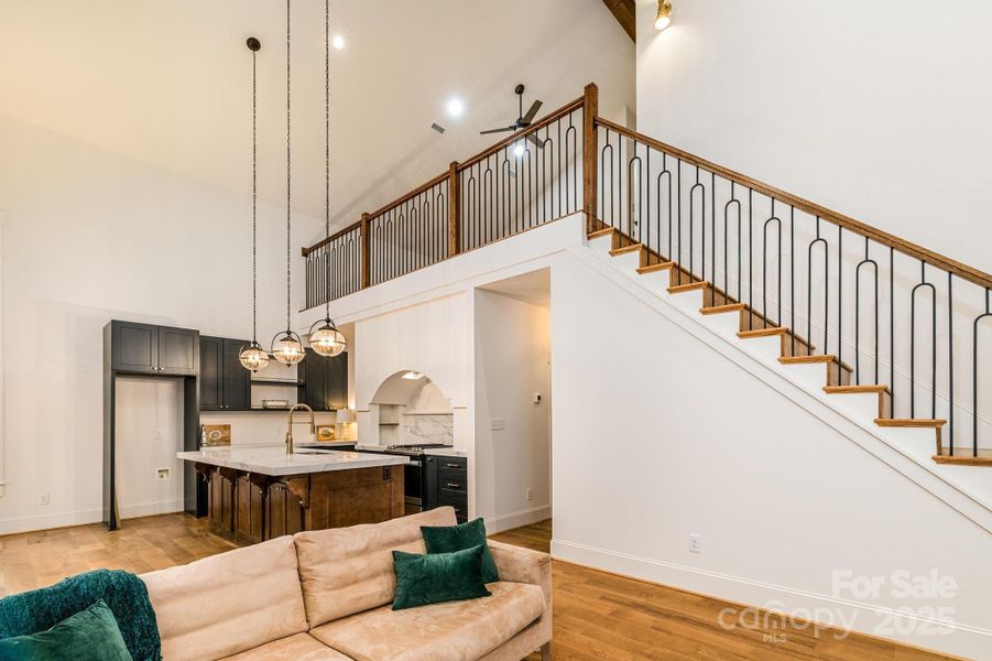 Furnished interior view inside a new home in , Cleveland (Image 8).