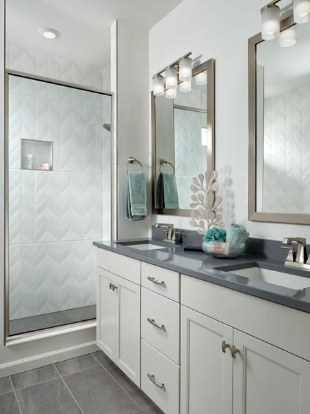 Representative furnished interior of a home built from the The Torin by Tri Pointe Homes in Cordovan, Firestone (Image 11).
