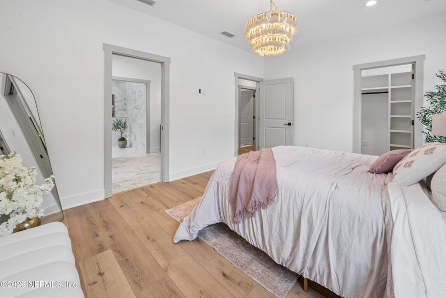 Furnished interior view inside a new home in , Starke (Image 42).