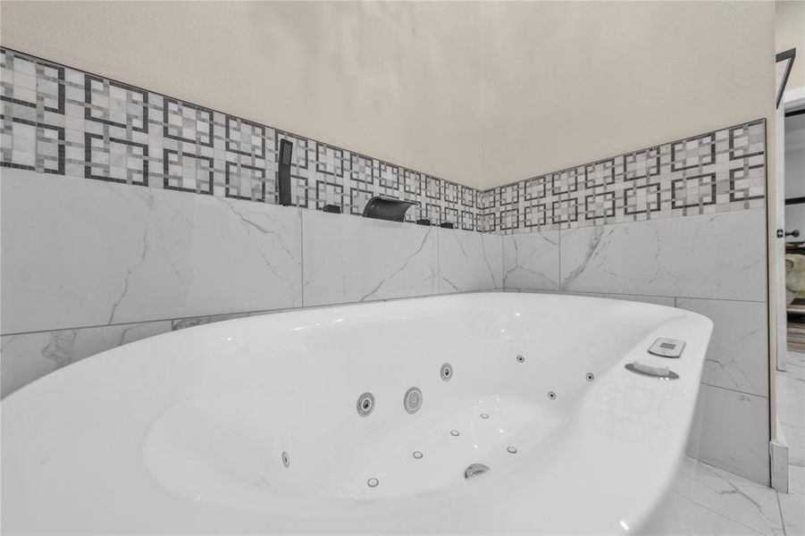 Close-up of interior finishes inside a home in , Azle (Image 18).