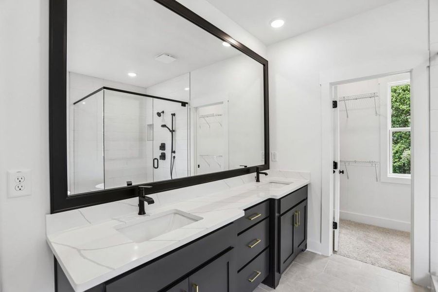 Furnished interior view inside a new home in , Marietta (Image 15).