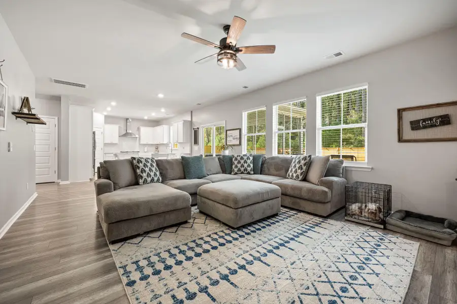Furnished interior view inside a new home in Cypress Preserve: Juniper Collection, Moncks Corner (Image 4).