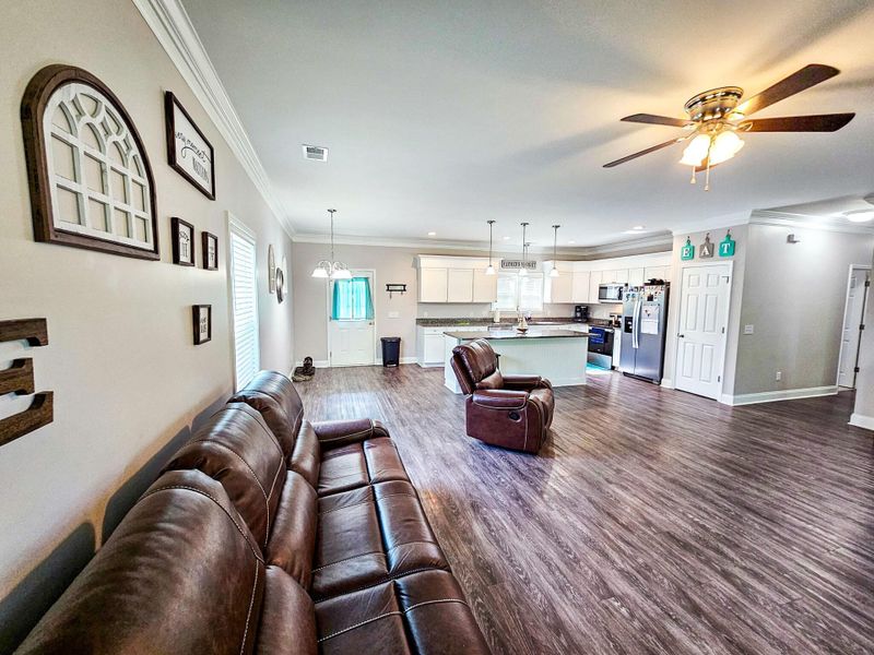 Furnished interior view inside a new home in , St. George (Image 7). Furnished interior view inside a new home in , St. George (Image 7).