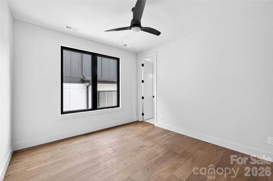 Secondary Bedroom - right side of the home