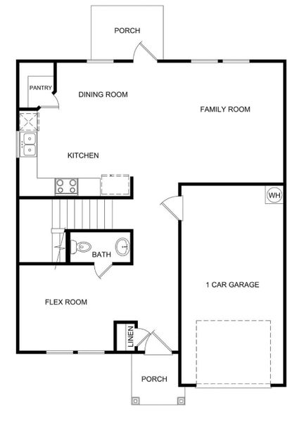 2D floor plan layout of this home in , Texas City, TX (Image 3). 2D floor plan layout of this home in , Texas City, TX (Image 3).