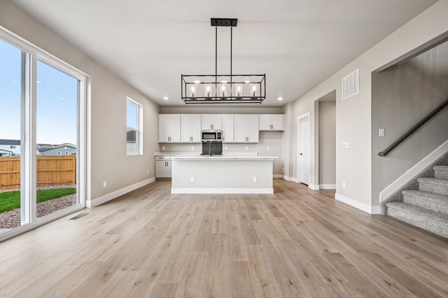 Spacious, unfurnished interior of a new home in The Glen, Colorado Springs (Image 31). Spacious, unfurnished interior of a new home in The Glen, Colorado Springs (Image 31).