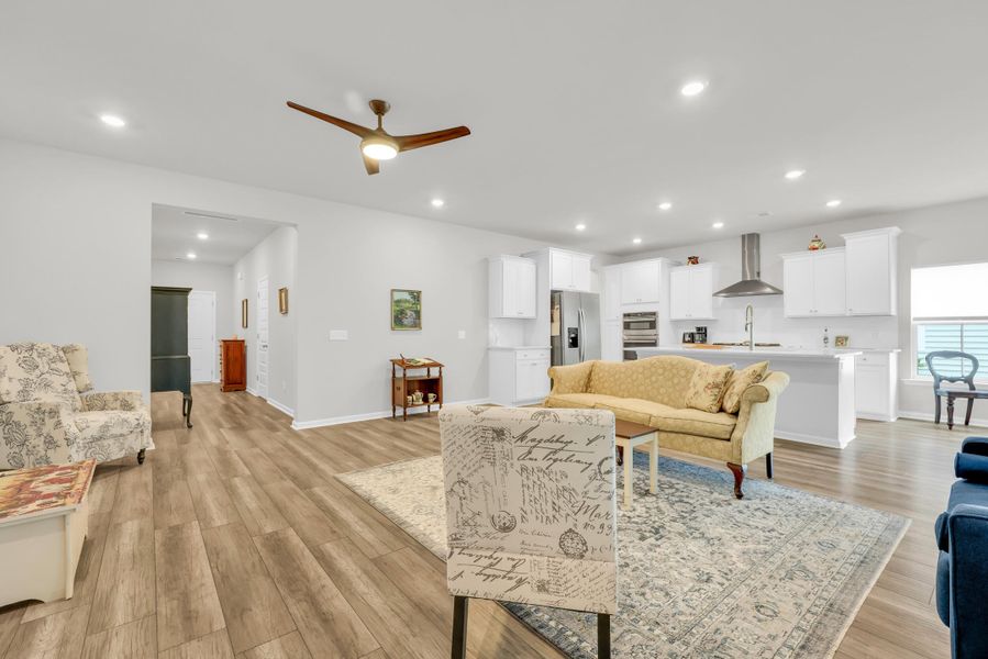 Furnished interior view inside a new home in , Summerville (Image 36).