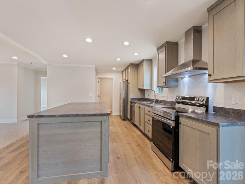 Furnished interior view inside a new home in , Clyde (Image 9).