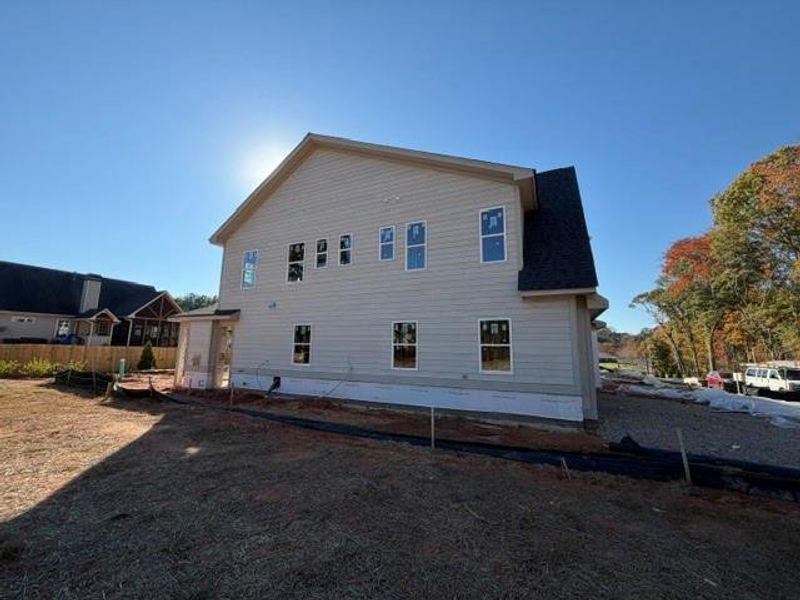 Exterior details and patio area of a home in , Marietta (Image 2).