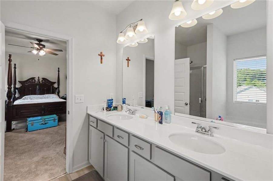 Furnished interior view inside a new home in Longbrooke, Rome (Image 12).