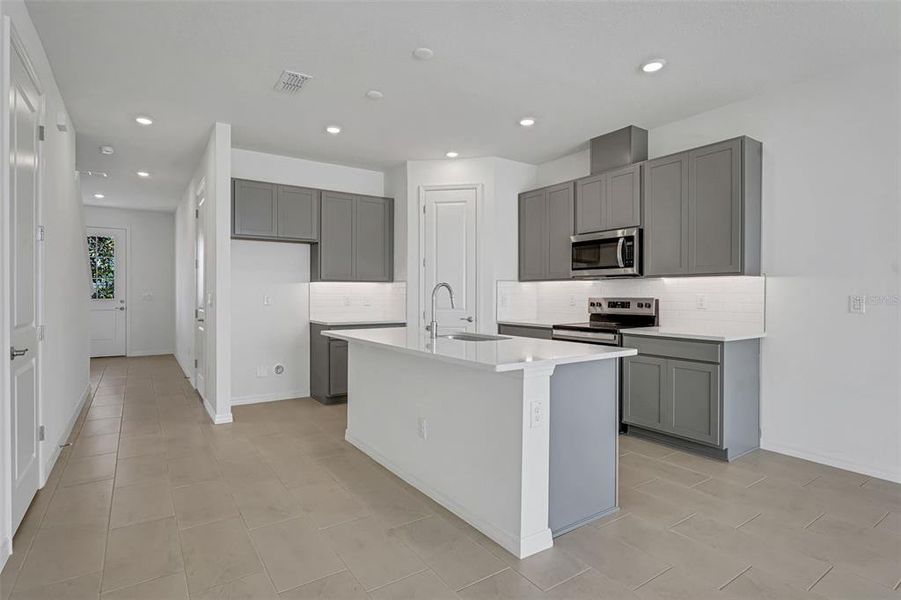 Furnished interior view inside a new home in Shores at Mirada, San Antonio (Image 7).