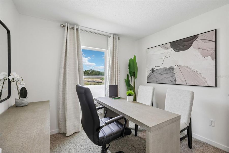 Furnished interior view inside a new home in Boulevard Oaks, Lady Lake (Image 30).
