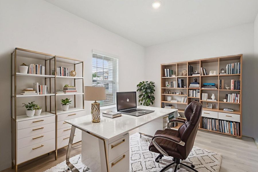 Furnished interior view inside a new home in Southwinds, Baytown (Image 4). Furnished interior view inside a new home in Southwinds, Baytown (Image 4).