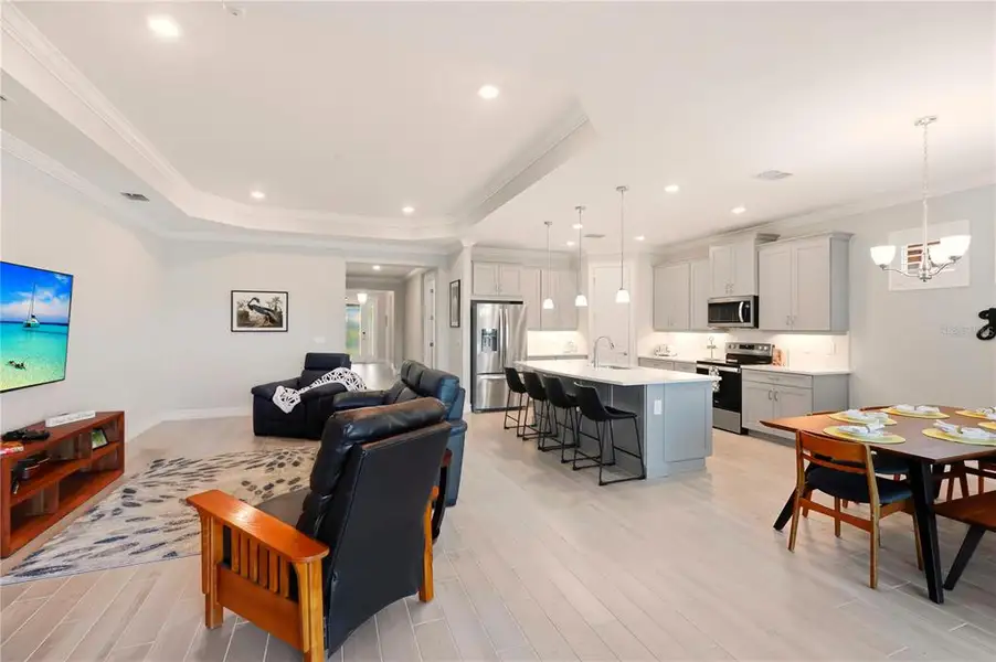 Furnished interior view inside a new home in , Nokomis (Image 12). Furnished interior view inside a new home in , Nokomis (Image 12).