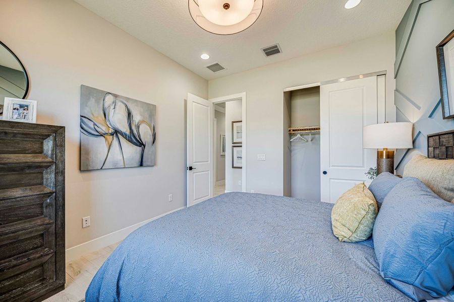 Furnished interior view inside a new home in Lucaya Pointe, Vero Beach (Image 36).