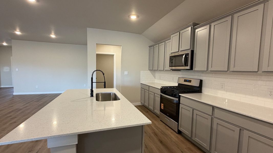 Furnished interior view inside a new home in The Lakes Northwest, Corpus Christi (Image 8).