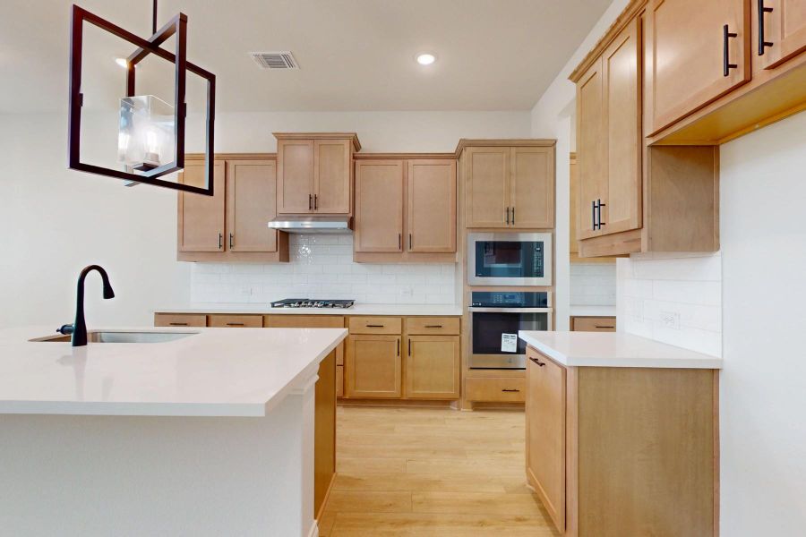 Furnished interior view inside a new home in Edgewood, Leander (Image 10). Furnished interior view inside a new home in Edgewood, Leander (Image 10).
