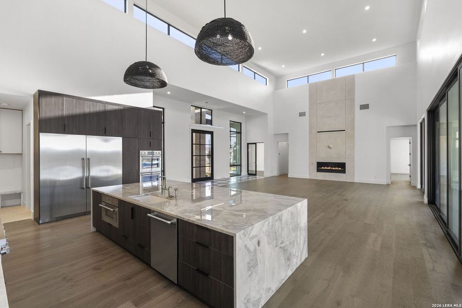 Furnished interior view inside a new home in , Boerne (Image 34).