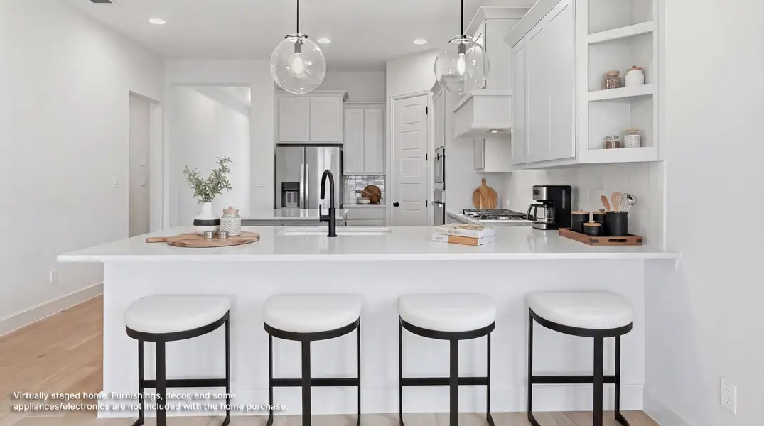 Furnished interior view inside a new home in Meraki, Forney (Image 5).