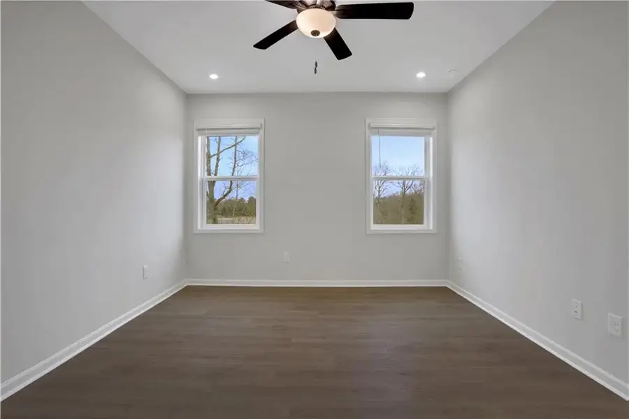 Spacious, unfurnished interior of a new home in Towne Village at Suwanee Dam, Sugar Hill (Image 10). Spacious, unfurnished interior of a new home in Towne Village at Suwanee Dam, Sugar Hill (Image 10).