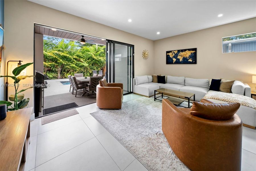 Furnished interior view inside a new home in , Fort Lauderdale (Image 14).