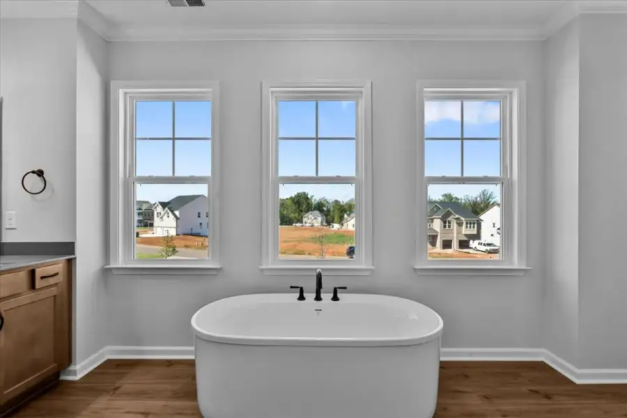 Furnished interior view inside a new home in Lilah Grove, Summerfield (Image 16). Furnished interior view inside a new home in Lilah Grove, Summerfield (Image 16).