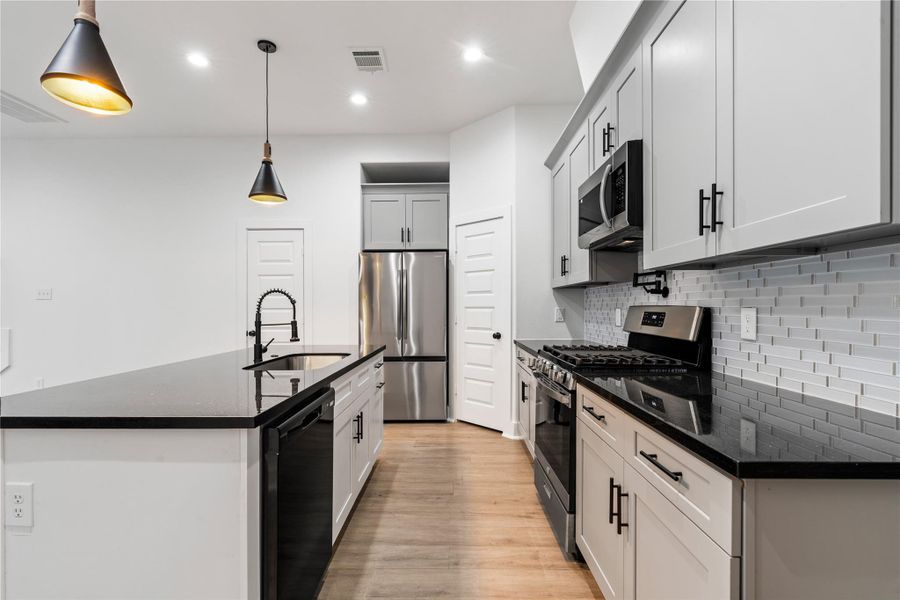 Furnished interior view inside a new home in , Houston (Image 7).