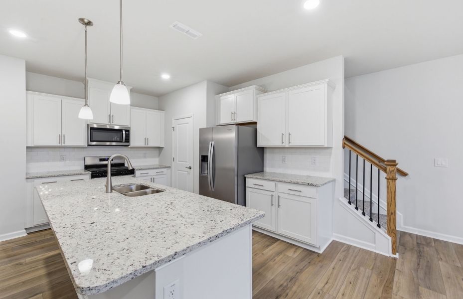 Furnished interior view inside a new home in McConnell Ridge, McLeansville (Image 7).