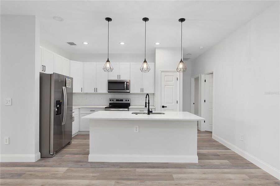 Furnished interior view inside a new home in , North Port (Image 7).