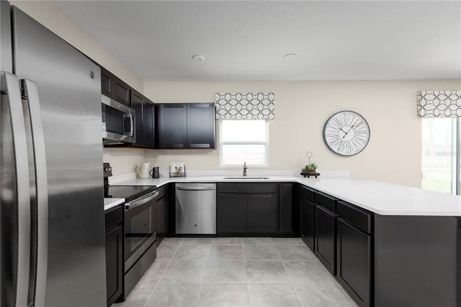 Furnished interior view inside a new home in Vista Trace, Belleview (Image 10).