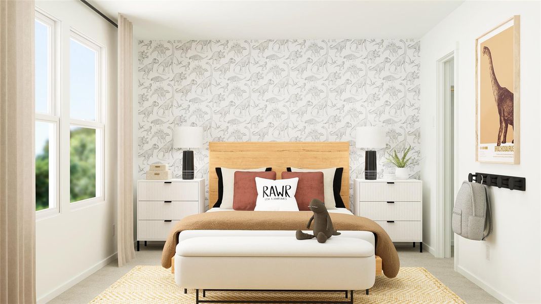 Furnished interior view inside a new home in Synova, Crosby (Image 14).