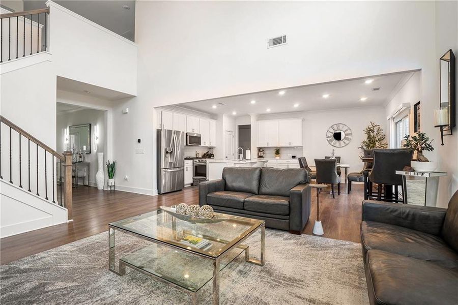 Furnished interior view inside a new home in , Loganville (Image 23).