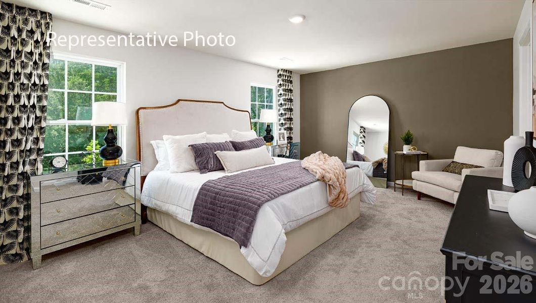 Furnished interior view inside a new home in Brandon Creek, Gastonia (Image 13).