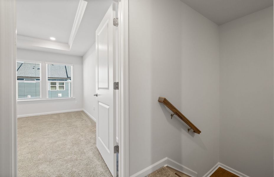 Representative unfurnished interior of a home built from the Broxton by Pulte Homes in Mailman Post, Knightdale (Image 15).