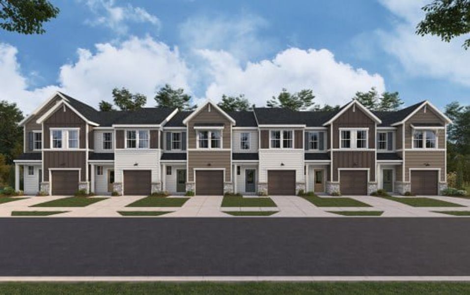 Representative exterior photo of a completed home built from the Atlas by Fischer Homes in Coral Cove, Panama City Beach, FL (Image 10).