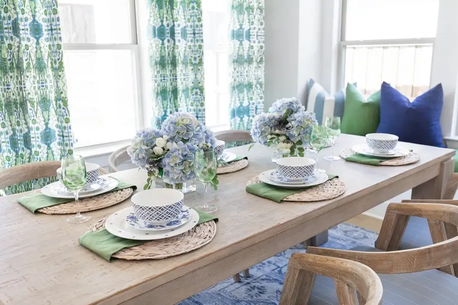 Representative Dining Room - some options shown