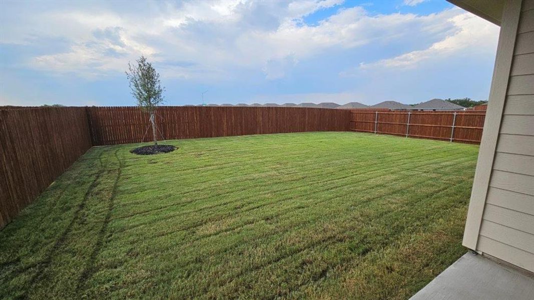 Yard-All Home and community information, including pricing, included features, terms, availability and amenities, are subject to change at any time without notice or obligation. All Drawings, pictures, photographs, video, square footages, floor plans, elevations, features, colors and sizes are approximate for illustration purposes only and will vary from the homes as built.