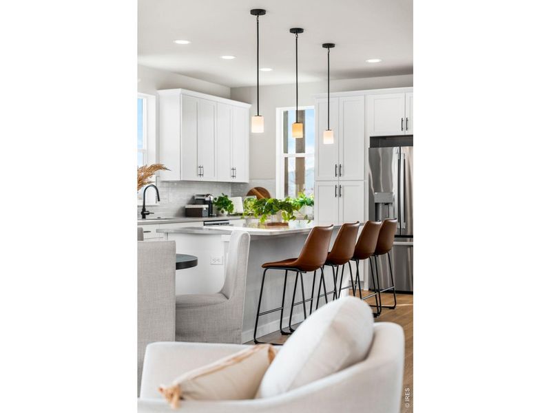 Furnished interior view inside a new home in , Fort Collins (Image 3).