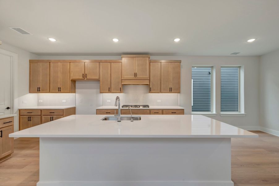 Furnished interior view inside a new home in Painted Tree, McKinney (Image 6).