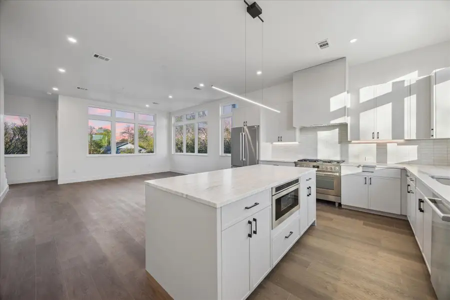 Furnished interior view inside a new home in , Austin (Image 10). Furnished interior view inside a new home in , Austin (Image 10).