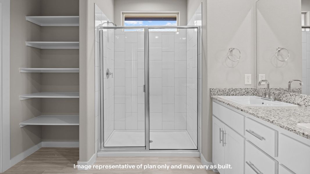 Furnished interior view inside a new home in Legacy South, Midland (Image 8). Furnished interior view inside a new home in Legacy South, Midland (Image 8).