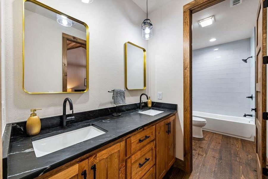 Furnished interior view inside a new home in , McCaysville (Image 9).