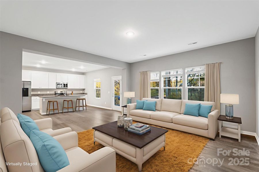 Furnished interior view inside a new home in , Salisbury (Image 13).
