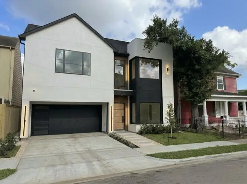 Front exterior of a new home in , Houston, TX, highlighting curb appeal (Image 2). Front exterior of a new home in , Houston, TX, highlighting curb appeal (Image 2).